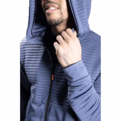 BAUER FLC 3D FULL ZIP HOODIE 19 BAUER FLC 3D FULL ZIP HOODIE -Bauer 1060272 0750 periwinkle 5