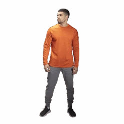 BAUER FLC LONGSLEEVE TRAINING TEE 16 BAUER FLC LONGSLEEVE TRAINING TEE -Bauer 1060274 0773 cayenne 1