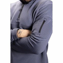 BAUER FLC 1/2 ZIP PERFORMANCE TOP 25 BAUER FLC 1/2 ZIP PERFORMANCE TOP -Bauer 1060275 periwinkle 9