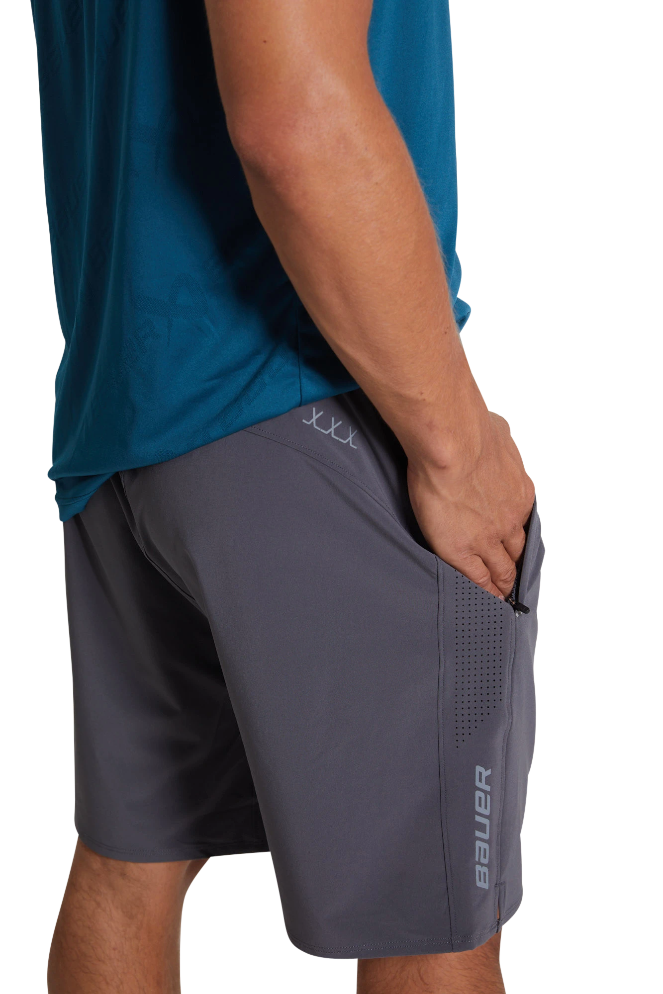 BAUER FLC TRAIN SHORT SENIOR 10 BAUER FLC TRAIN SHORT SENIOR - Image 8