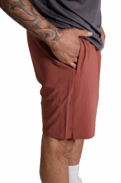 BAUER FLC TRAIN SHORT SENIOR 12 BAUER FLC TRAIN SHORT SENIOR -Bauer 606154 RED 2