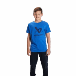 BAUER CORE LOCKUP SHORTSLEEVE CREW YOUTH 7 BAUER CORE LOCKUP SHORTSLEEVE CREW YOUTH -Bauer 614565 blue 1