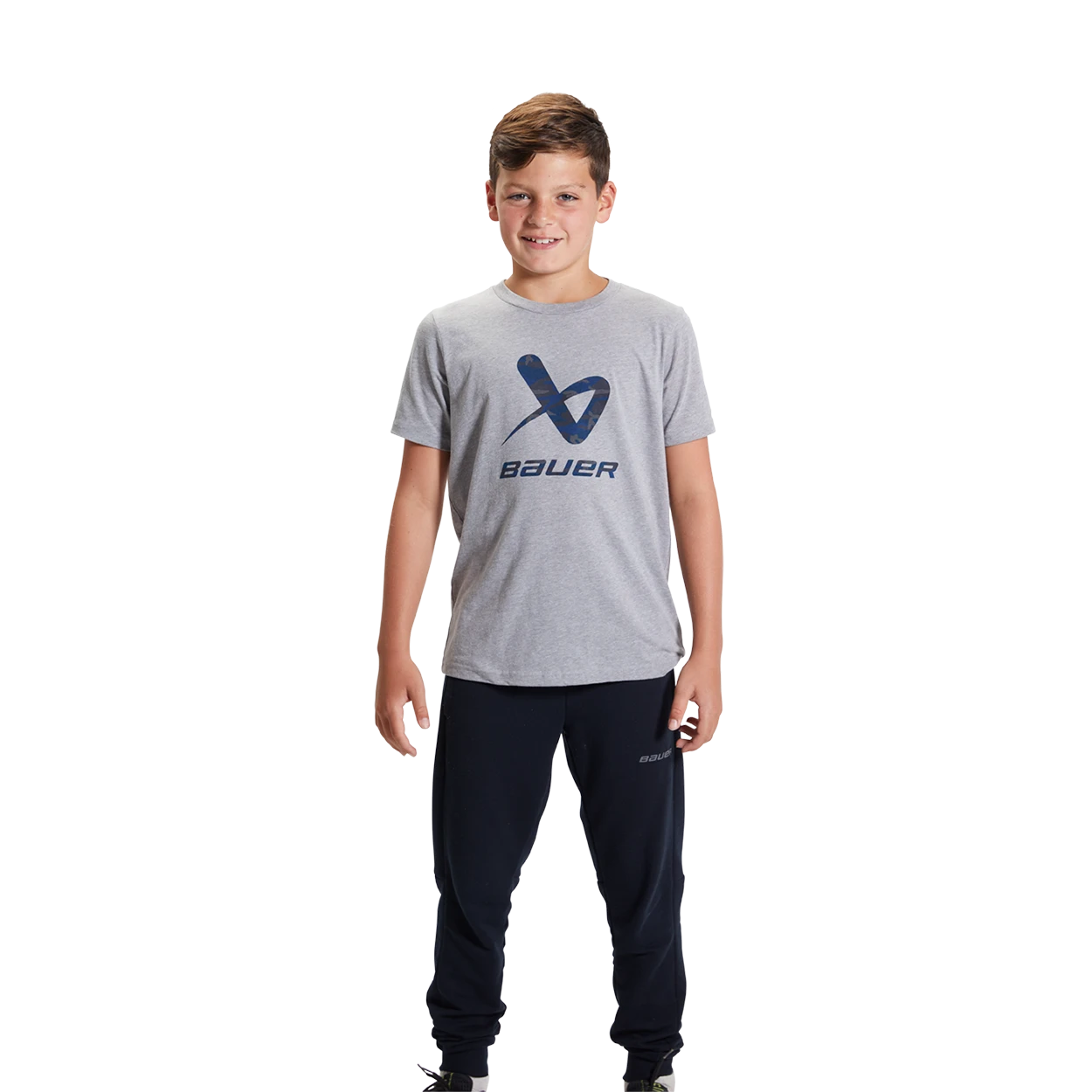 BAUER CORE LOCKUP SHORTSLEEVE CREW YOUTH 3 BAUER CORE LOCKUP SHORTSLEEVE CREW YOUTH