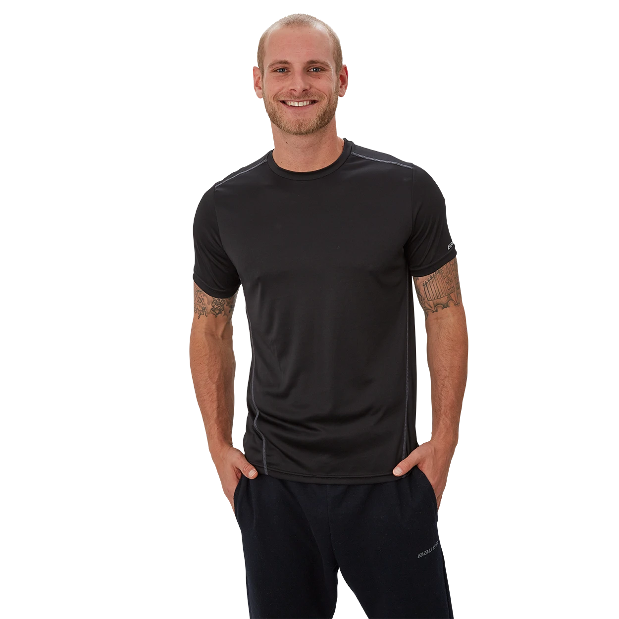 BAUER VAPOR TEAM TECH TEE 3 BAUER VAPOR TEAM TECH TEE