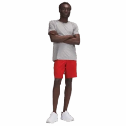 BAUER // Lululemon 9" PACE BREAKER SHORT 10 BAUER // Lululemon 9" PACE BREAKER SHORT -Bauer 667476 red 4