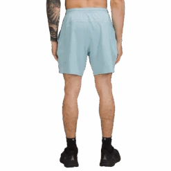 BAUER // Lululemon 7" PACE BREAKER SHORT SS22 LINERLESS -Bauer 673894 blue 2