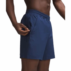 BAUER // Lululemon 7" PACE BREAKER SHORT SS22 LINERLESS -Bauer 673894 navy 5