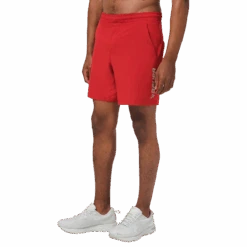 BAUER // Lululemon 7" PACE BREAKER SHORT SS22 LINERLESS -Bauer 673894 red 1