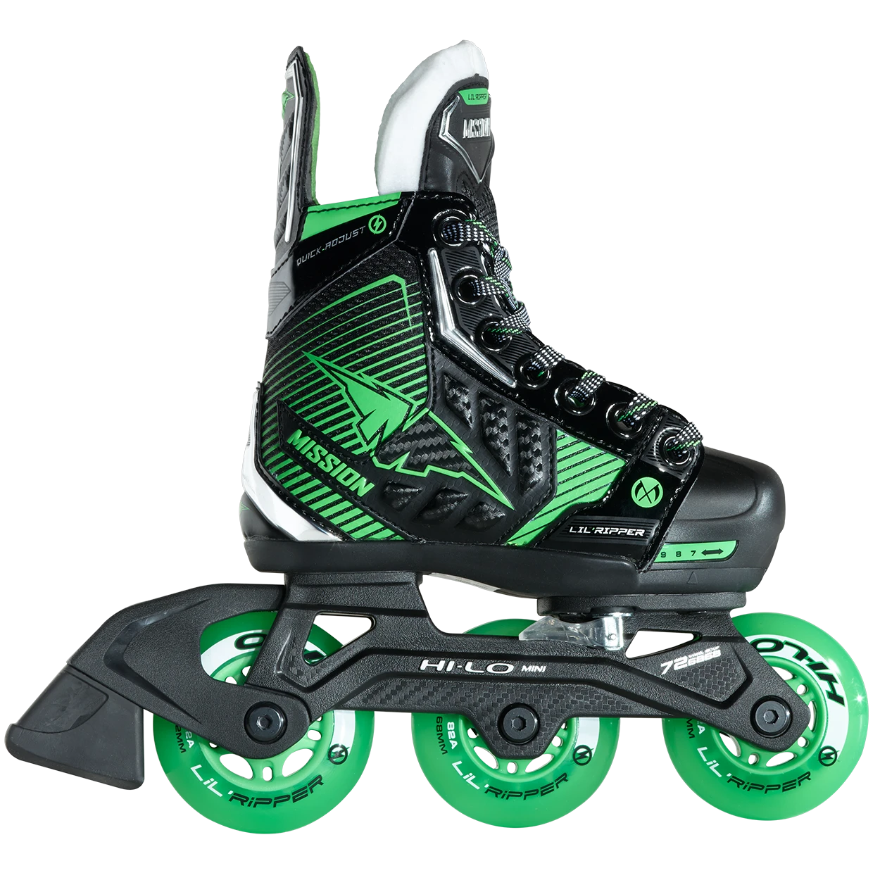 Bauer MISSION RH LIL' RIPPER ADJUSTABLE SKATE 2 Bauer MISSION RH LIL' RIPPER ADJUSTABLE SKATE