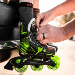 Bauer MISSION RH LIL' RIPPER ADJUSTABLE SKATE 10 Bauer MISSION RH LIL' RIPPER ADJUSTABLE SKATE -Bauer 679554 04