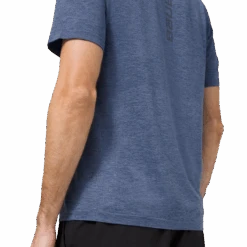 BAUER // Lululemon Metal Vent Tech Short Sleeve Tee -Bauer 687244 blue 2
