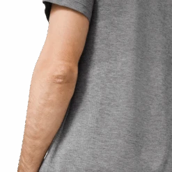 BAUER // Lululemon Metal Vent Tech Short Sleeve Tee -Bauer 687244 grey 4