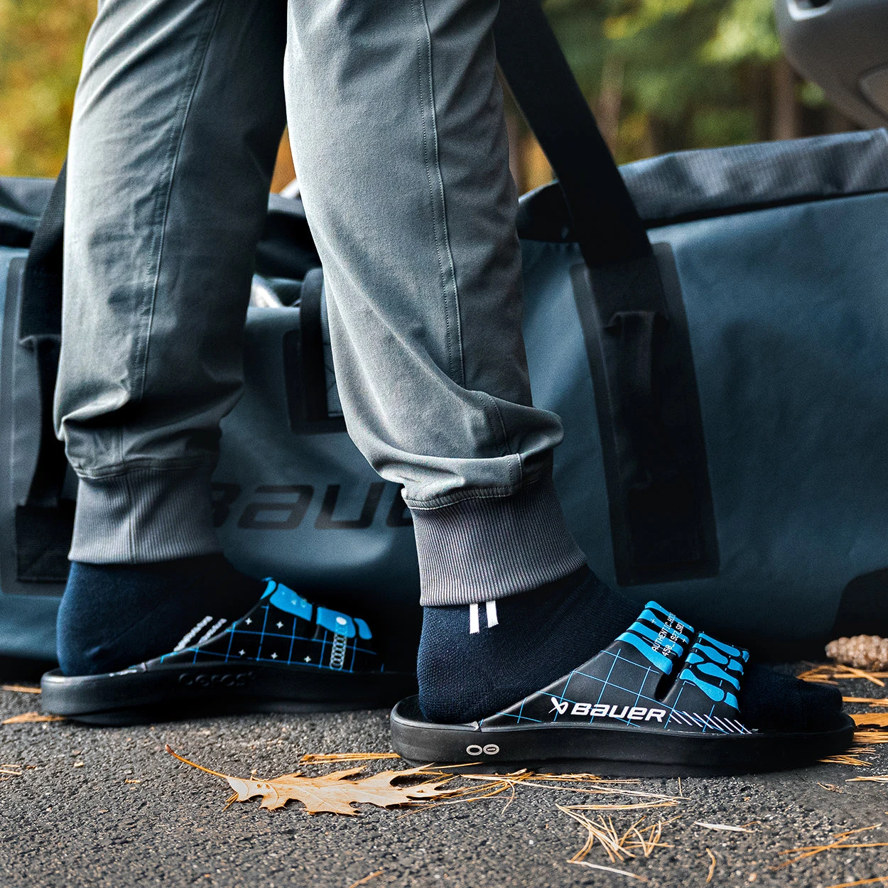 BAUER | OOFOS SLIDE - SKELETON SPORT SENIOR 6 BAUER | OOFOS SLIDE - SKELETON SPORT SENIOR - Image 4