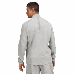 BAUER // Lululemon AT EASE 1/2 ZIP -Bauer atease grey 2