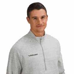 BAUER // Lululemon AT EASE 1/2 ZIP -Bauer atease grey 3