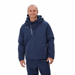 BAUER HOCKEY HEAVYWEIGHT JACKET SENIOR 7 BAUER HOCKEY HEAVYWEIGHT JACKET SENIOR -Bauer bauersupremeheavyweightjacket Navy 01