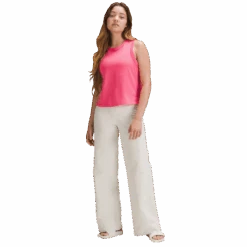 BAUER // Lululemon COTTON TANK -Bauer cottontank pink 4