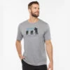 BAUER // TRAVIS MATHEW GOING FOR A RIP TEE -Bauer forarip grey 1