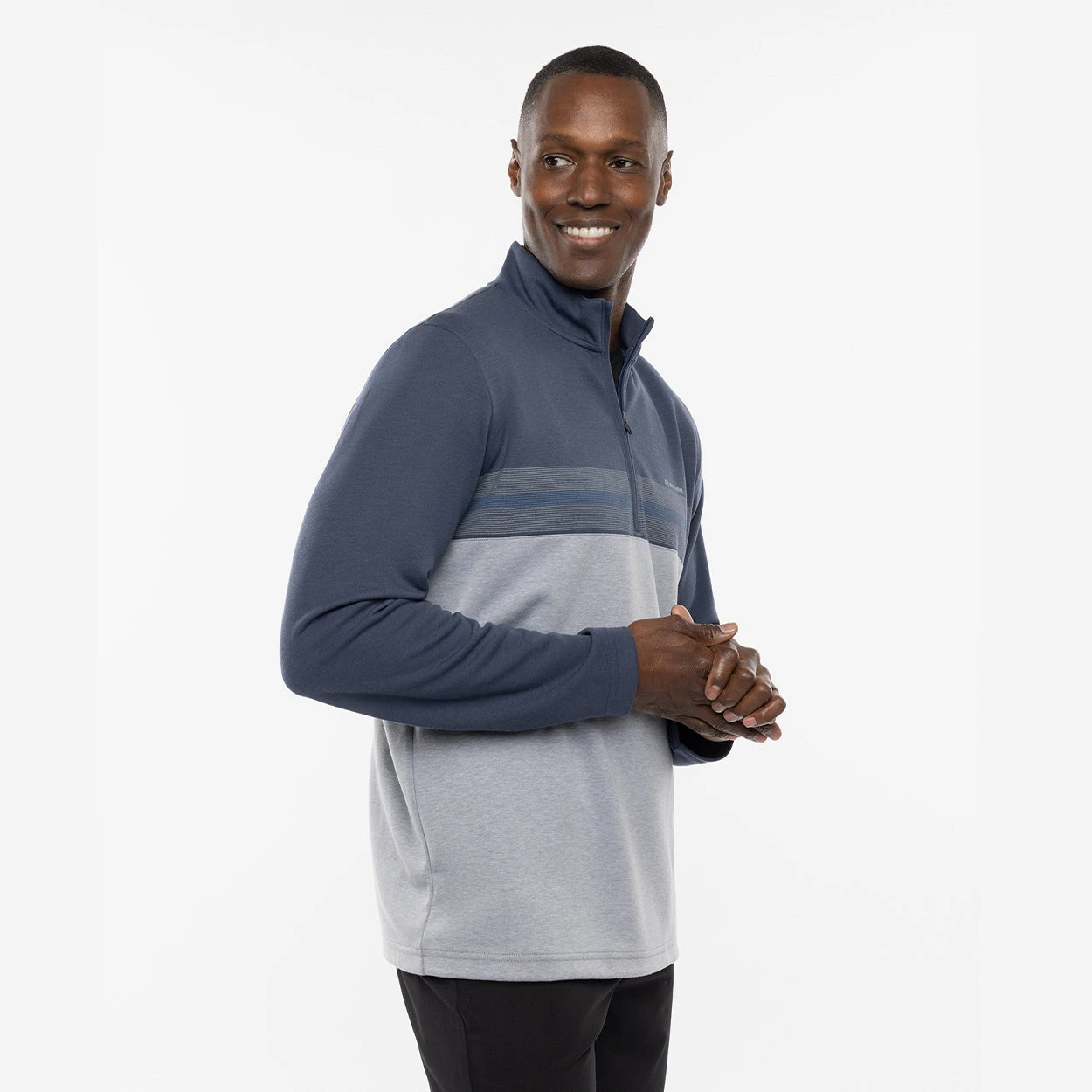 BAUER // TRAVIS MATHEW HECKLE DECK 1/2 ZIP 4 BAUER // TRAVIS MATHEW HECKLE DECK 1/2 ZIP - Image 2