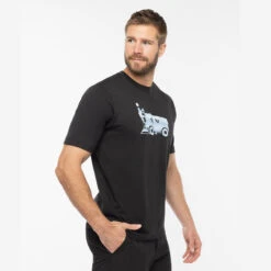 BAUER // TRAVIS MATHEW ICE SHACK TEE -Bauer iceshack black 3