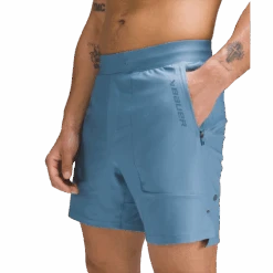 BAUER // Lululemon LICENCE TO TRAIN SHORT 7 LINERLESS 19 BAUER // Lululemon LICENCE TO TRAIN SHORT 7 LINERLESS -Bauer lttshort blue 4