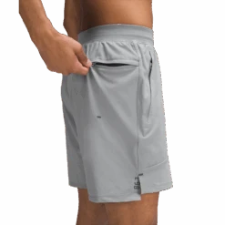 BAUER // Lululemon LICENCE TO TRAIN SHORT 7 LINERLESS 28 BAUER // Lululemon LICENCE TO TRAIN SHORT 7 LINERLESS -Bauer lttshort grey 4