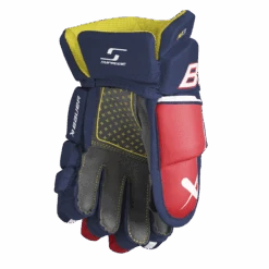 BAUER SUPREME M3 GLOVE SENIOR 25 BAUER SUPREME M3 GLOVE SENIOR -Bauer m3jrglove navy red white 2 25793843 97ed 4ef3 9749 05f66d8786dd
