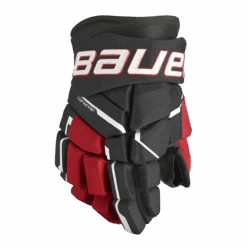 BAUER SUPREME M5PRO GLOVE JUNIOR -Bauer m5projrglove black red 1