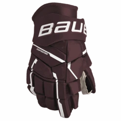 BAUER SUPREME M5PRO GLOVE INTERMEDIATE 23 BAUER SUPREME M5PRO GLOVE INTERMEDIATE -Bauer m5prosr maroon 1