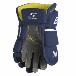 BAUER SUPREME MACH GLOVE YOUTH 11 BAUER SUPREME MACH GLOVE YOUTH -Bauer machythglove navy 2