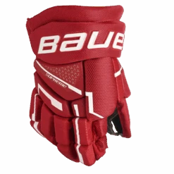BAUER SUPREME MACH GLOVE YOUTH 12 BAUER SUPREME MACH GLOVE YOUTH -Bauer machythglove red 1