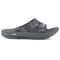 BAUER | OOFOS NEXT GAME SPORT SLIDE JUNIOR 12 BAUER | OOFOS NEXT GAME SPORT SLIDE JUNIOR -Bauer oofos grey 2