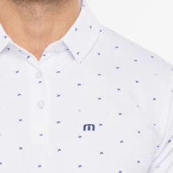 BAUER // TRAVIS MATHEW ON THE SCREWS POLO WHITE -Bauer screwspolo white 4 99b7fd62 aaad 4d79 9dbd 1a9810f82080