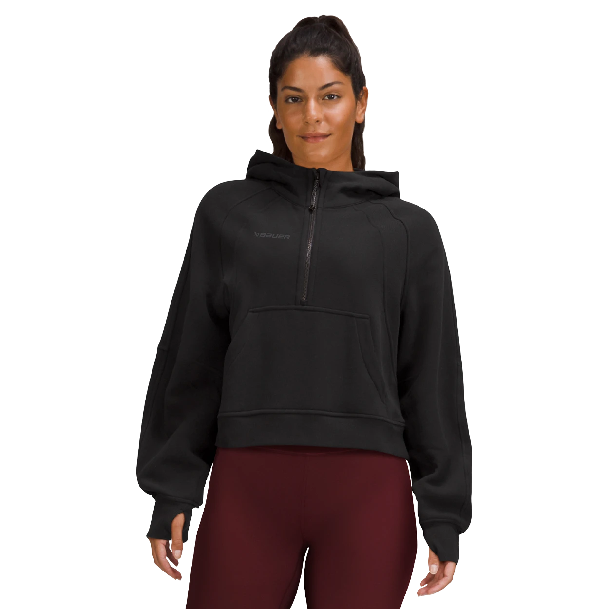 BAUER // Lululemon SCUBA 1/2 ZIP BLACK 4 BAUER // Lululemon SCUBA 1/2 ZIP BLACK - Image 2