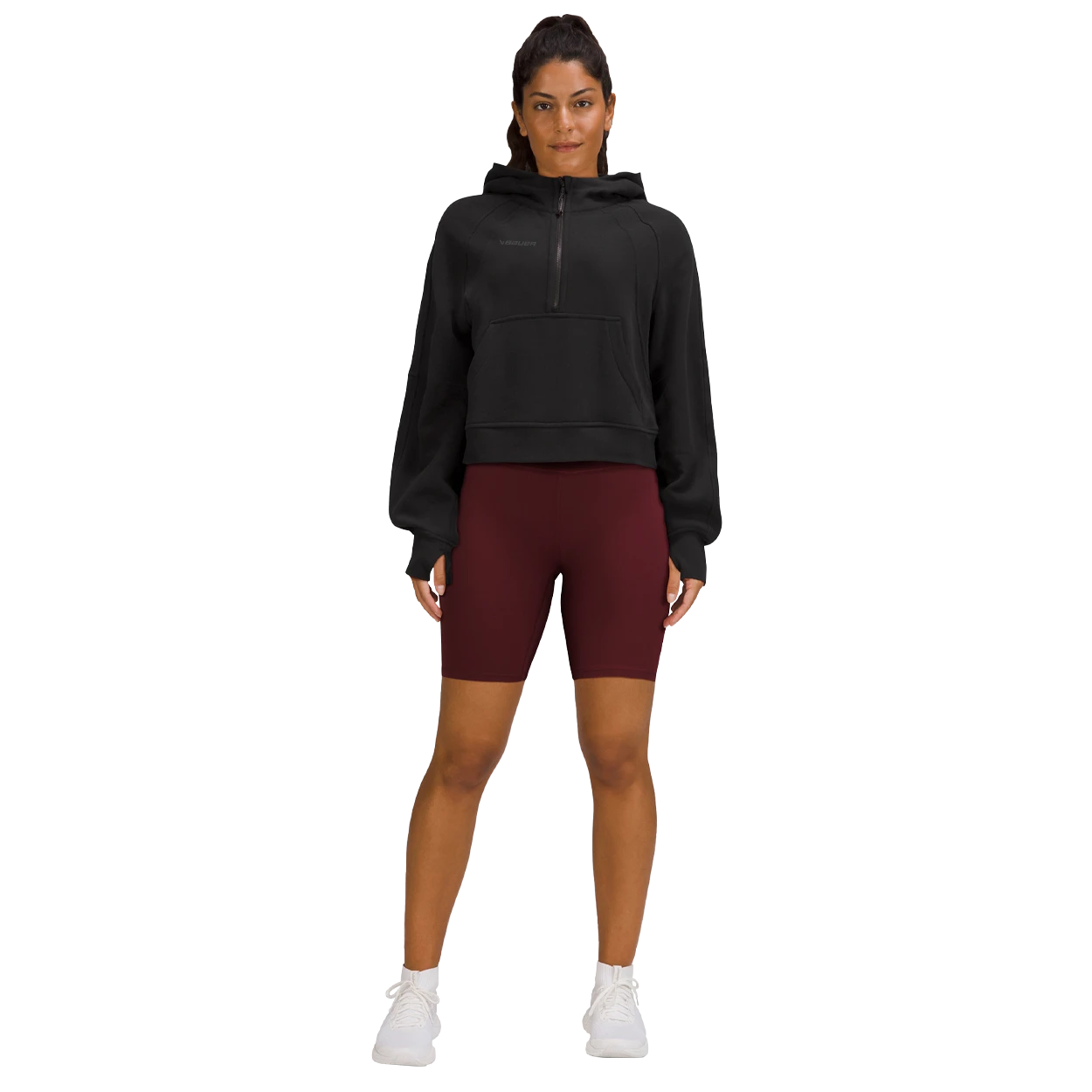 BAUER // Lululemon SCUBA 1/2 ZIP BLACK 5 BAUER // Lululemon SCUBA 1/2 ZIP BLACK - Image 3