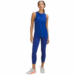 BAUER Lululemon SCULPT TANK -Bauer sculpttank blue 2
