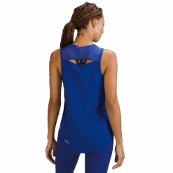 BAUER Lululemon SCULPT TANK -Bauer sculpttank blue 3