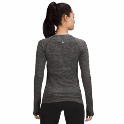 BAUER Lululemon SWIFTLY TECH LONGLSEEVE -Bauer swiftlytech grey 3