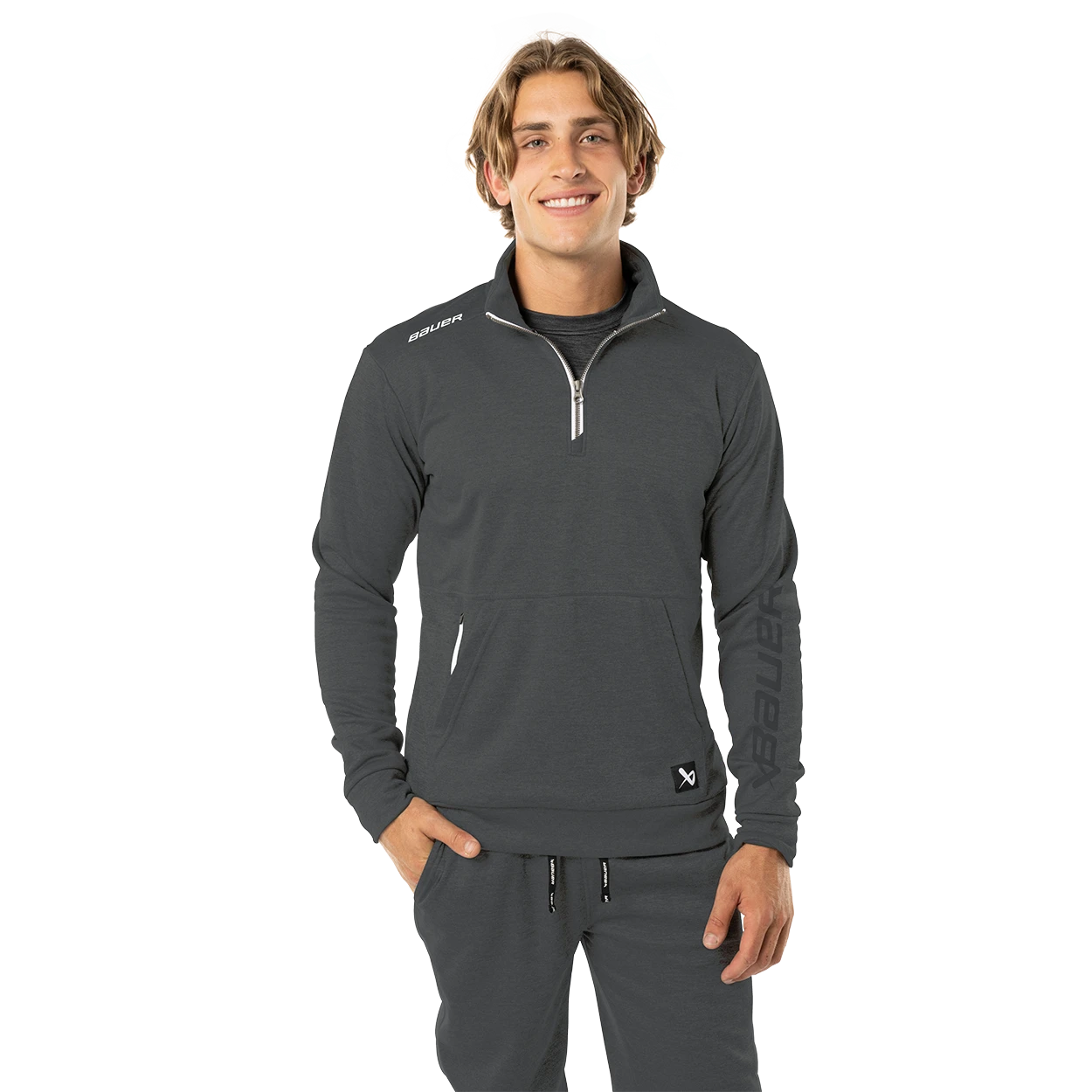 BAUER TEAM FLEECE 1/2 ZIP SENIOR 5 BAUER TEAM FLEECE 1/2 ZIP SENIOR - Image 3