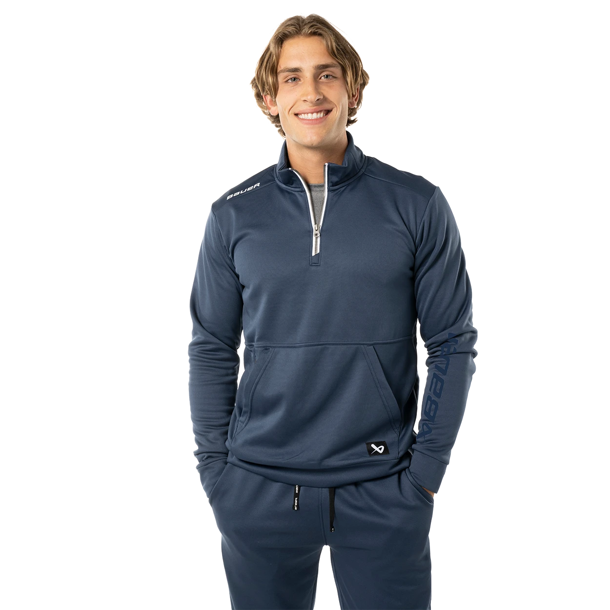 BAUER TEAM FLEECE 1/2 ZIP SENIOR 7 BAUER TEAM FLEECE 1/2 ZIP SENIOR - Image 5